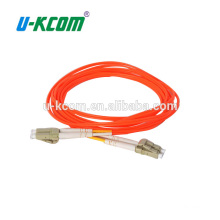 POF LC / LC Dupplex cable de conexión de fibra óptica multimodo